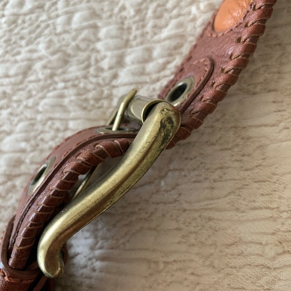 Isabella Fiore Leather Handbag - Picture 6 of 9